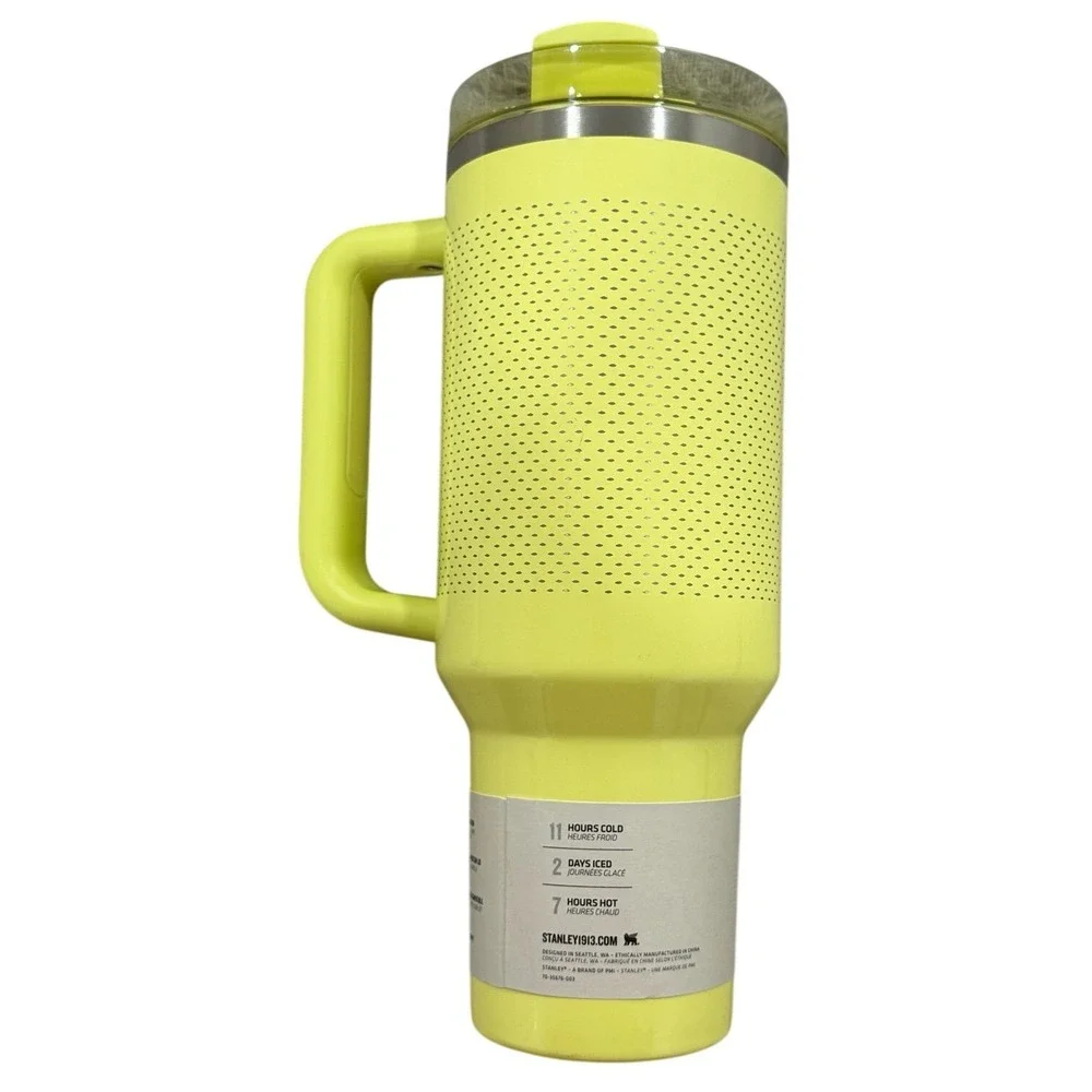 Stanley Calia Quencher H2O 40oz Tumbler Pale Green (Yellow) - Picture 4 of 5